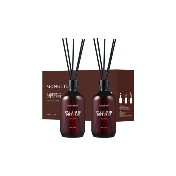 두세르 대용량 디퓨저 500ml x 2개입 디퓨져 화장실 실내 사무실 방향제 추천 